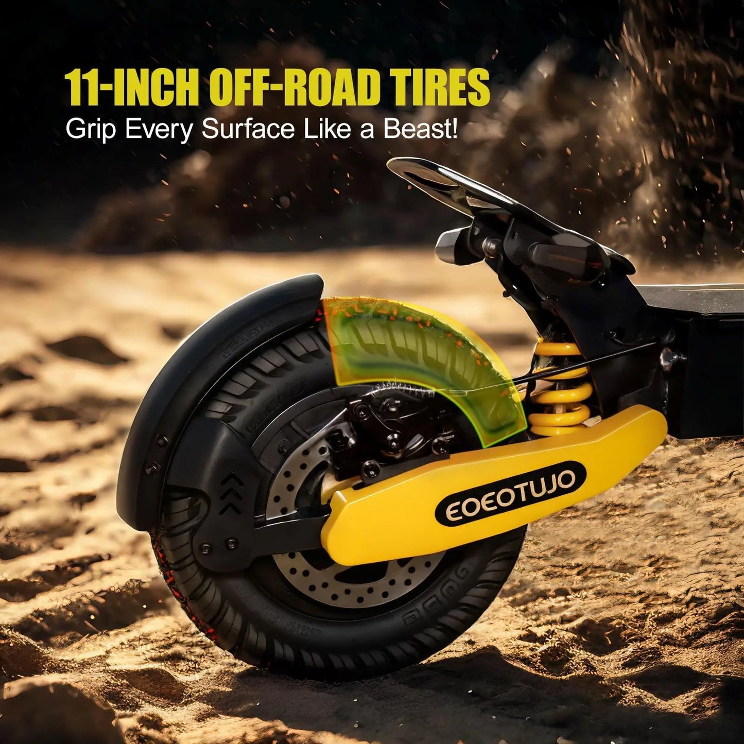 48V-23.4AH | 1200W Long Range Adult Electric Scooter